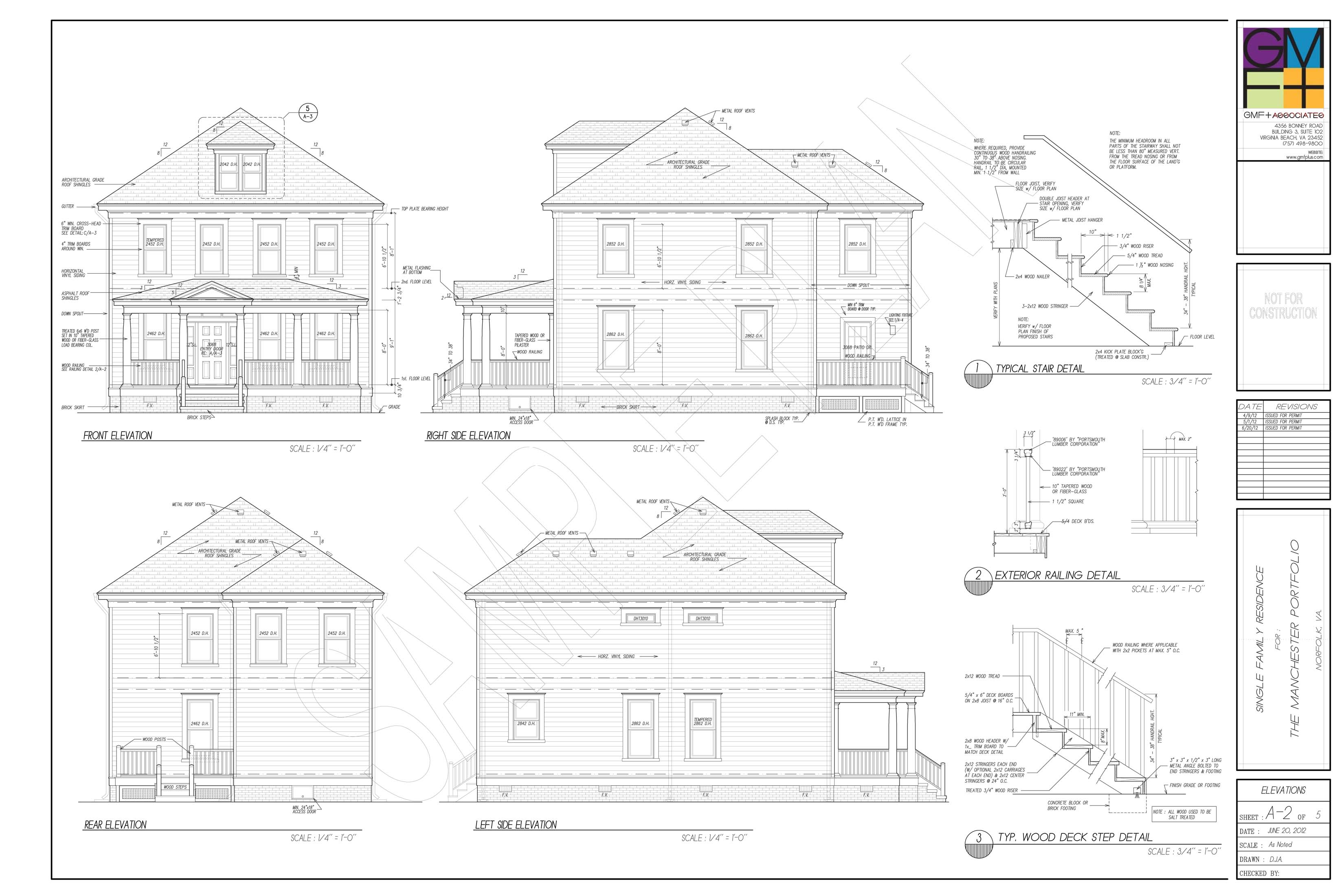 Sample House Plan Set