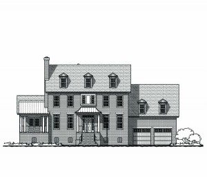 Delaware Front Elevation